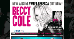 Desktop Screenshot of beccycole.com